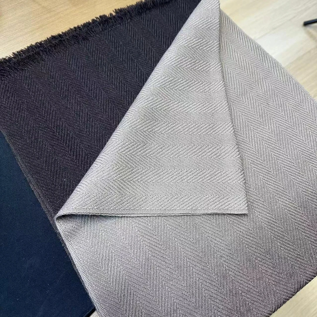 绵羊毛短毛围巾小围巾百搭纯色流苏保暖秋冬 z927-1