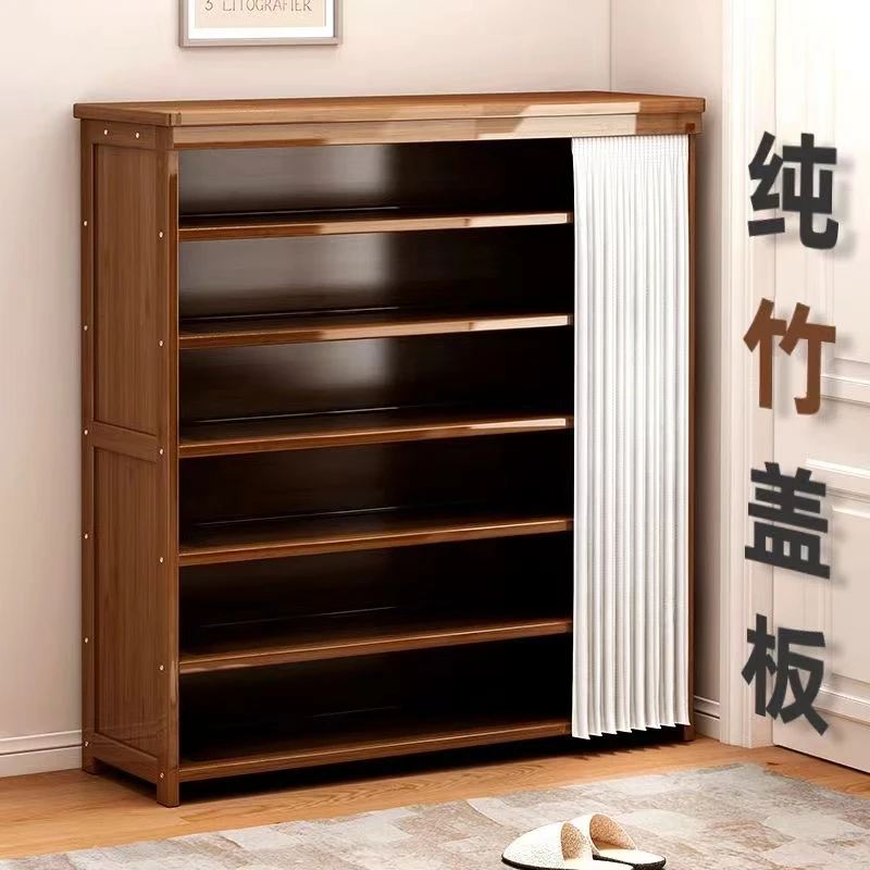 鞋架子家用玄关多层简易2023新款爆款出租房用防尘鞋柜收纳置物架