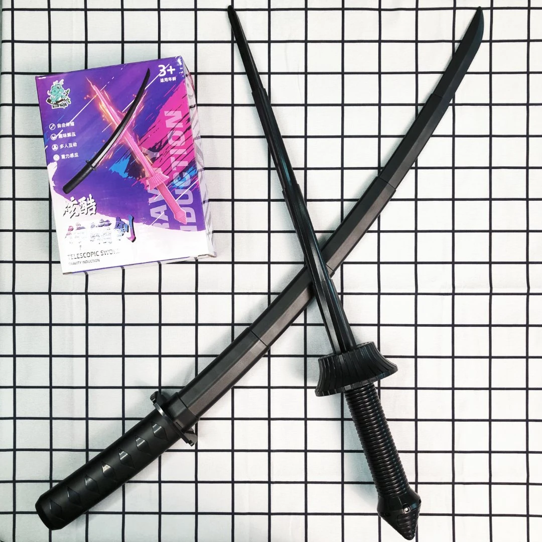 【直播】网红伸缩武士刀剑创意情侣解压玩具可收缩炫酷礼物模型注塑