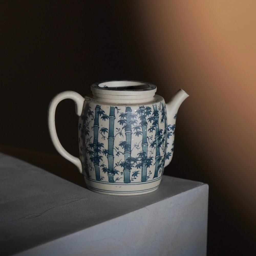 《预售》树见造物×三廖堂丨《玉竹》紫砂 茶壶