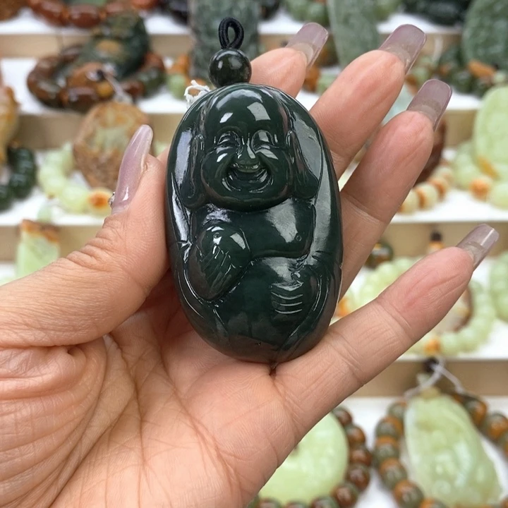 【闪购商品】岫岩老玉（透闪石质玉）手把未镶嵌王*