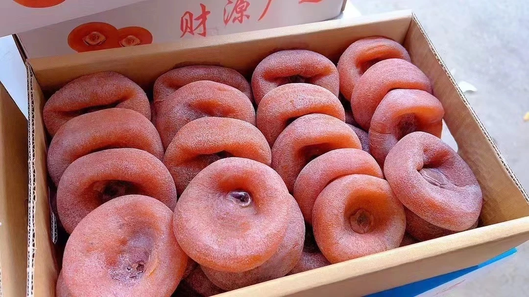 潮汕柿饼手工制自然晒干