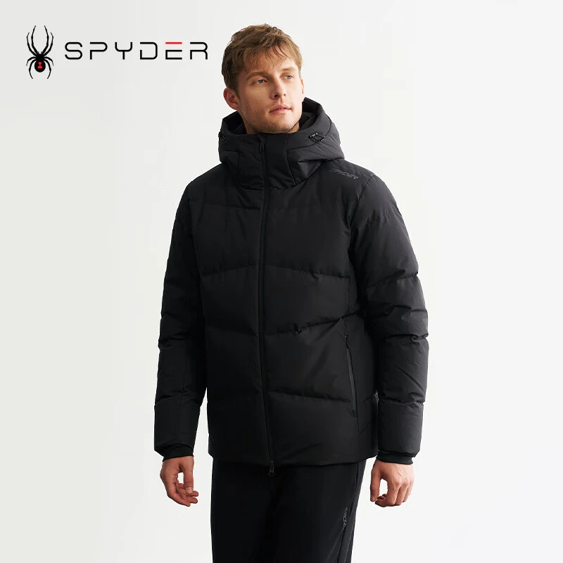 SPYDER秋冬新品男MOUNTAIN LIFE 防水保暖鹅绒羽绒服外套24MR201M