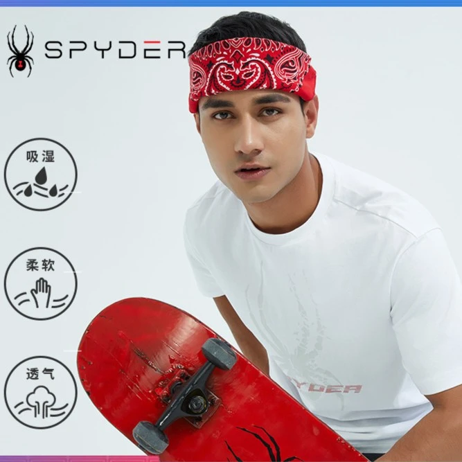 SPYDER 蜘蛛雪服春夏新品潮流全棉圆领短袖T恤男女同款22CS483U