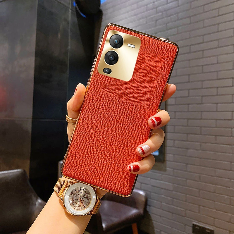 vivos15Pro手机壳创意奢华皮纹防摔vivos15保护套高档全包防摔