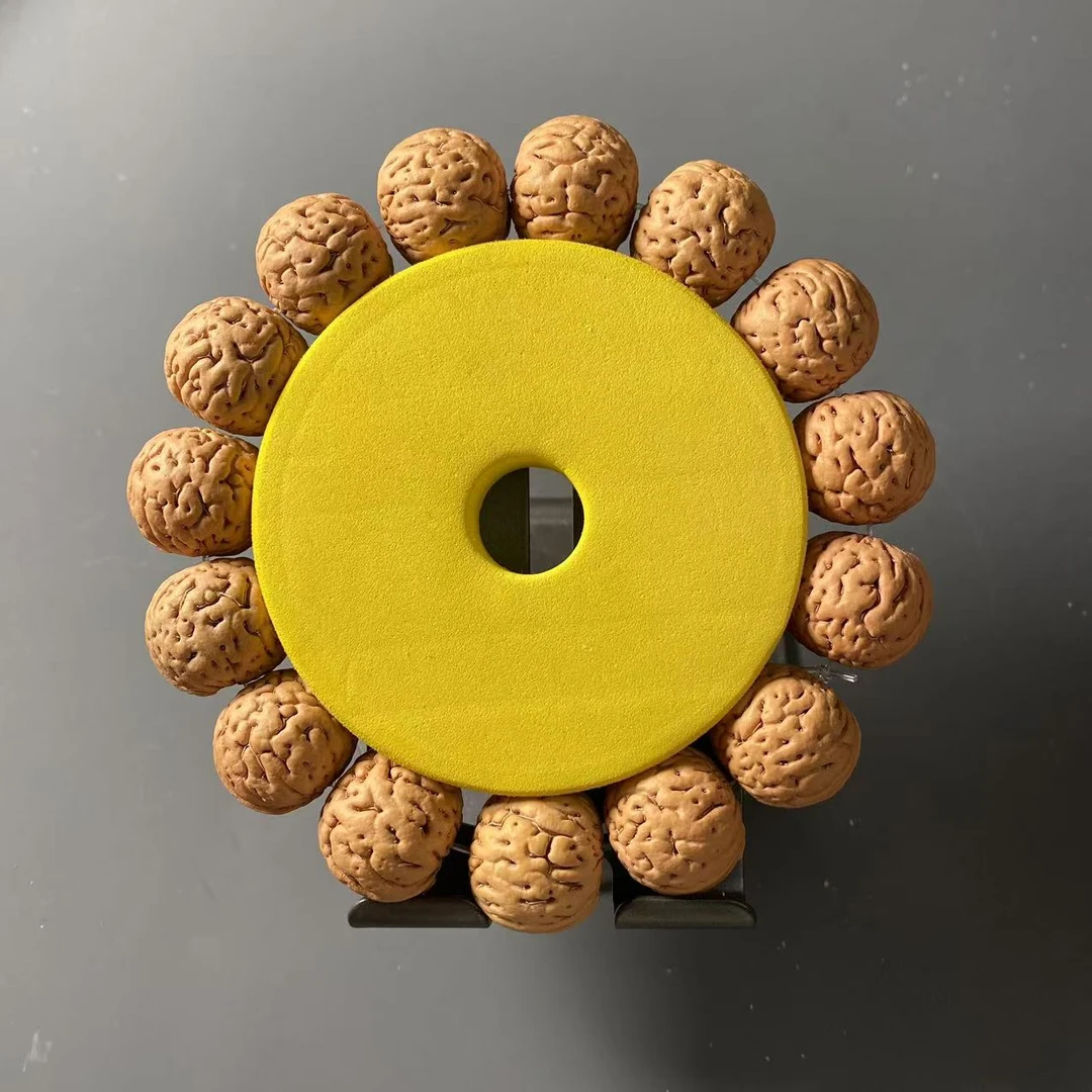 <盘锦大将军>20-22mm 原皮无修磨 东北野生肌肉纹桃核 盘锦桃核