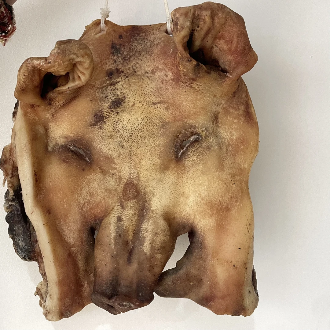 景东土猪腊猪头皮批发量大从优