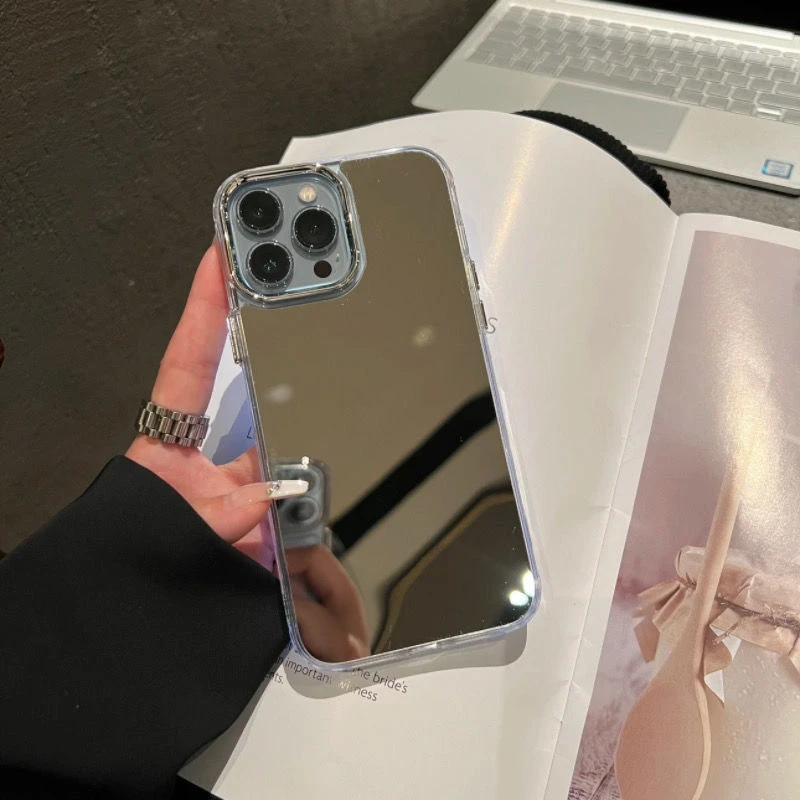ins风奢华高级感镜面适用iPhone14promax苹果13/12手机壳11女xr/7