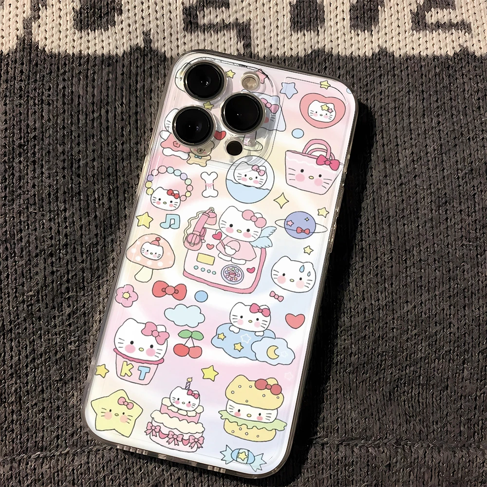 可爱凯啼猫iPhone14pro手机壳xr防摔13/12全包xs透明11苹果