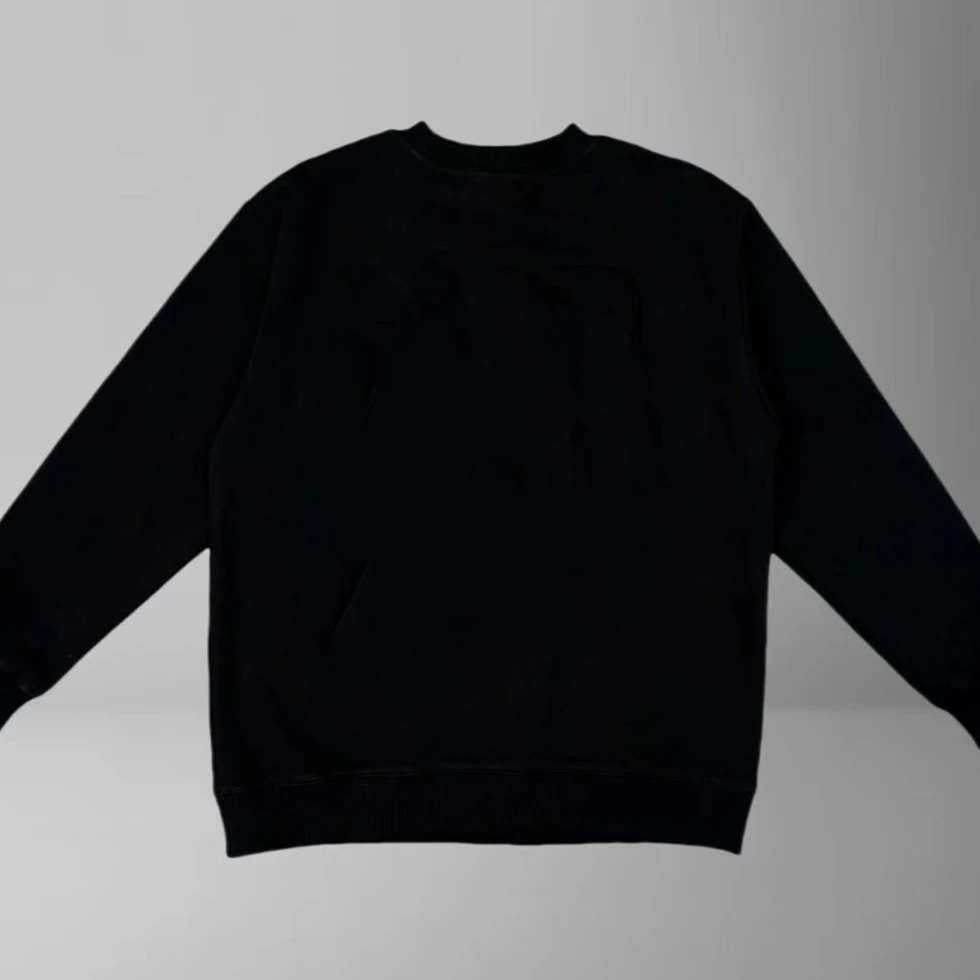 【48号链接-流星月球】卫衣男士长袖运动休闲黑色圆领秋季8323