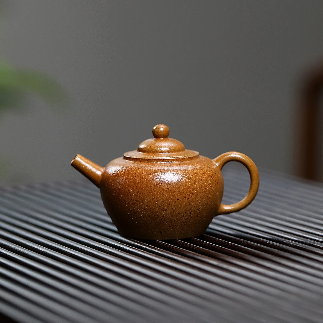 【合一原创】宜兴原矿紫砂壶手工段泥柴烧天趣 80毫升