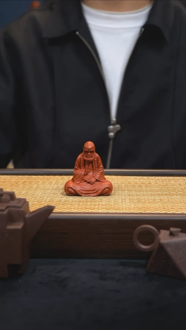 【闪购商品】紫砂茶壶达摩祖师