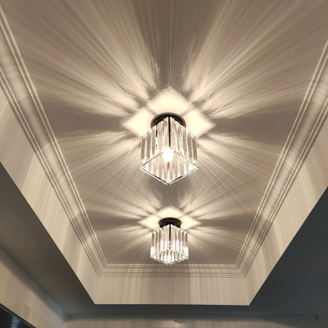 客厅创意过道灯简约轻奢个性玄关家用吸顶灯阳台灯玄关灯