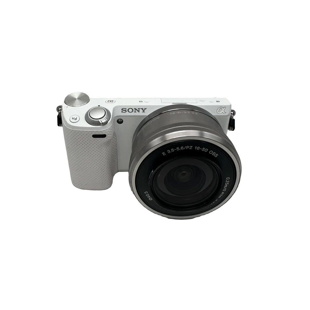 99新 Sony/索尼 索尼NEX5T白色便携vlog入门级自拍微单相机