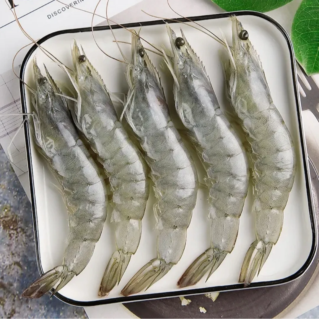 大虾，30/40厄瓜多尔盐渍白虾个大肥美C