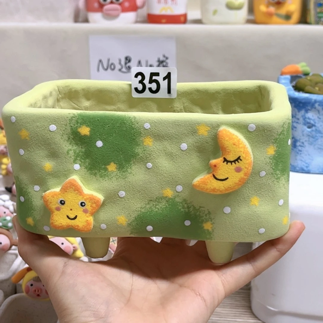 陶瓷20CM以下351 瑕疵 内口14Ｘ7左右