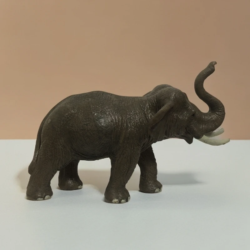 儿童仿真动物模型大象玩具非洲象猛犸象摆件宝宝认知