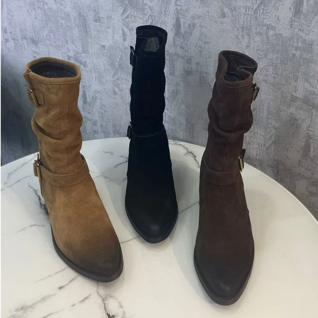 688-1-2024新款时尚百搭时装靴
