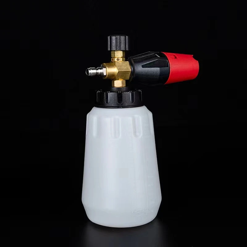 新款1L大口径洗车泡沫壶pa壶台州壶高压泡沫壶扇形直线定制