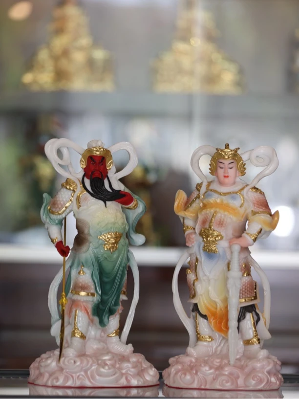 伽蓝菩萨韦陀菩萨工艺品摆件