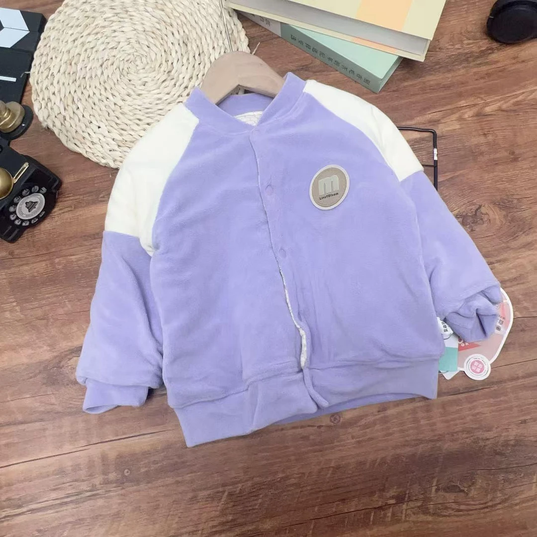 儿童加厚外套校服神器上衣自发热外套1002