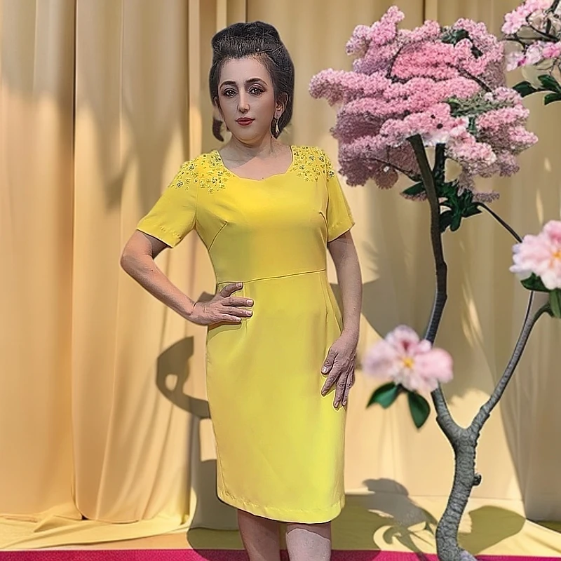 【新疆包邮】冬季时尚高贵气质连衣裙