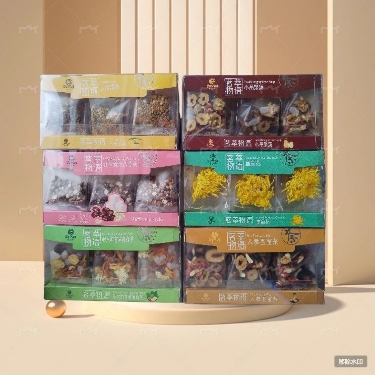 集良木玉米须茶红豆薏米茯苓茶皇菊花人参八宝茶小吊犁汤胖大海茶