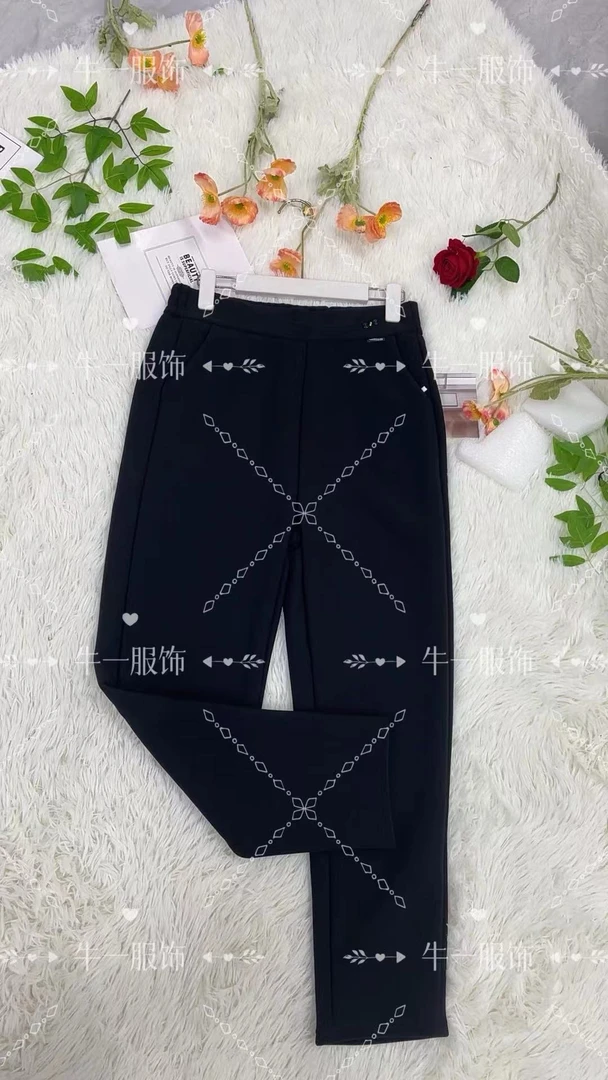 女士休闲小黑裤 1136 -A116