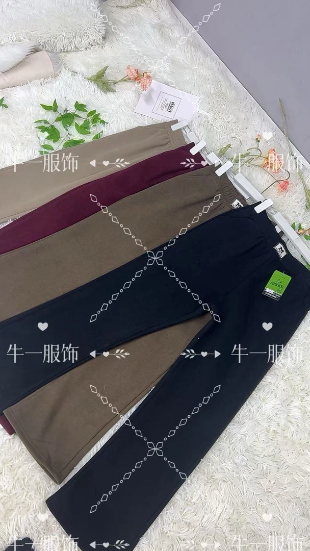 女士休闲加绒裤子1158-A125