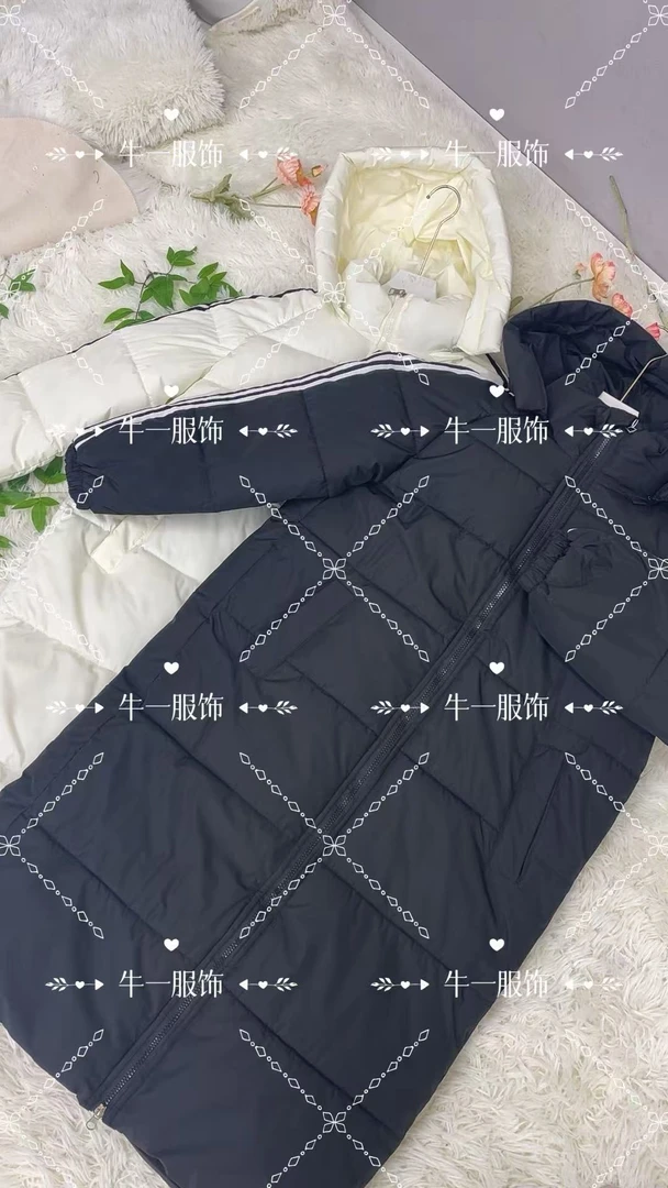 女士时尚百搭中长款连帽棉服 23888 -A852****