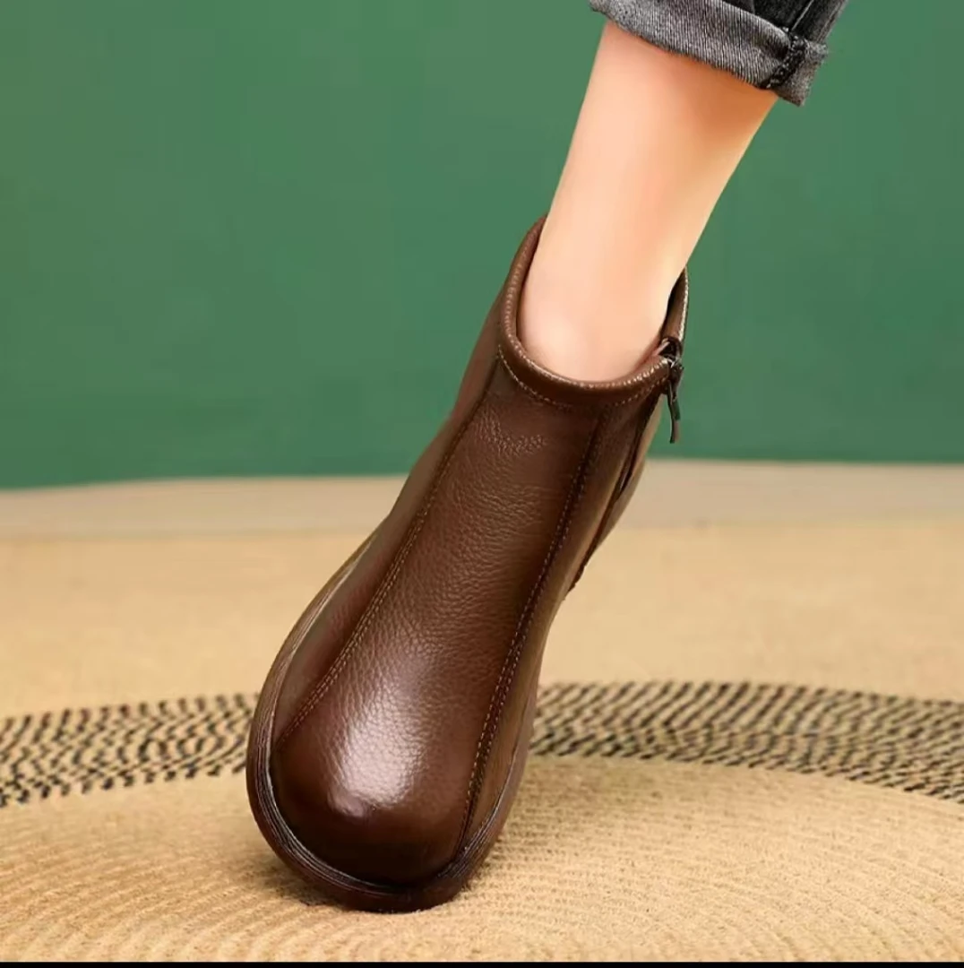 7668新款荔枝纹女士休闲鞋-A128