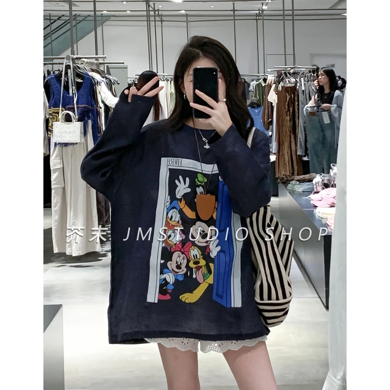 【浮浮款-只出不进】米奇卡通印花防晒T恤