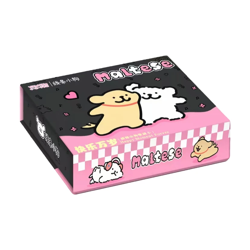 【鸥气·列车】Yika卡萌线条小狗 国卡二创收藏卡牌盲盒