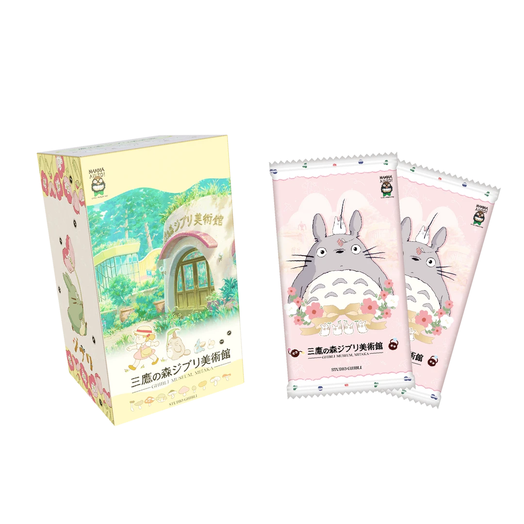 【吃吃】三鹰美术馆 宫崎骏第二弹同人二创经典龙猫哈尔收藏卡牌