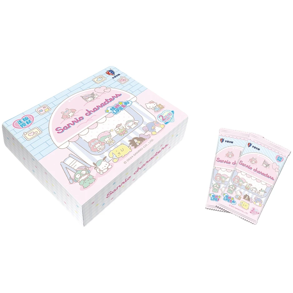 【小鸥·吃吃】CR+3二弹卡宝文创三丽鸥家族卡牌收藏盲盒正版产品