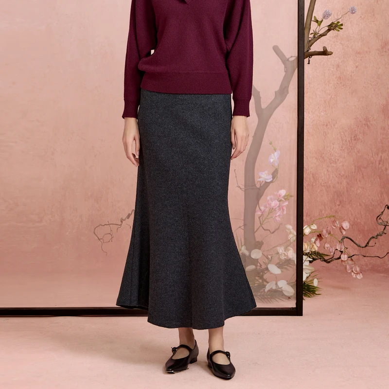 韦小宝2024冬半身裙2431143054