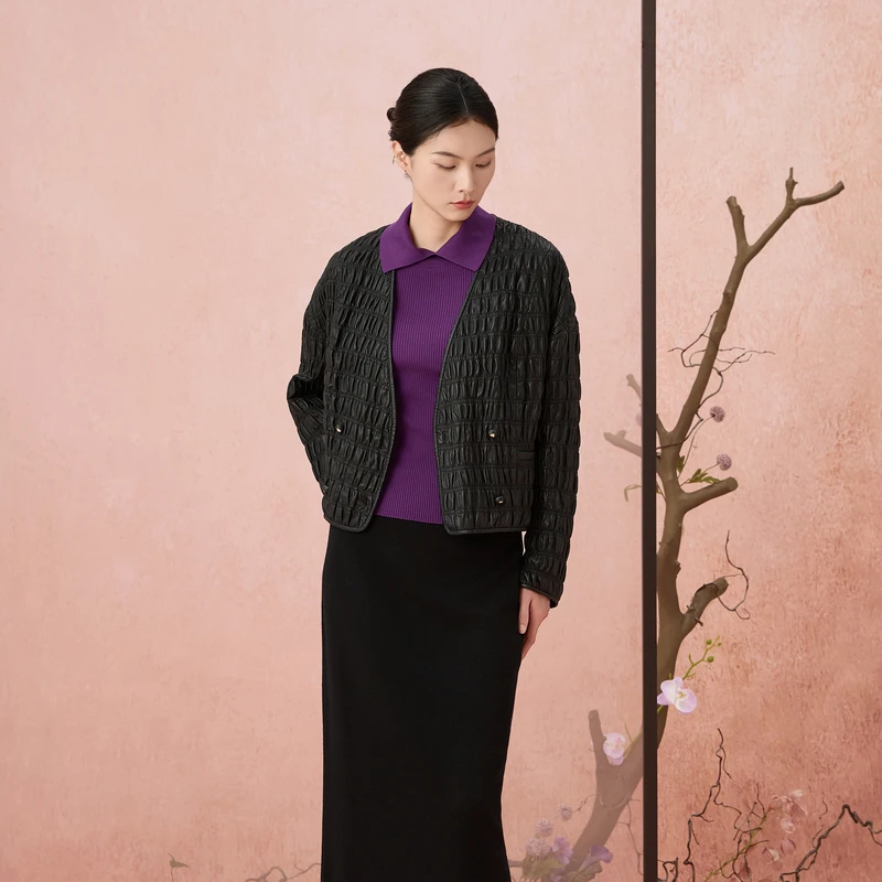 韦小宝2024冬单皮棉服2431112080