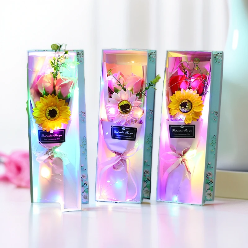 教师节礼物成品2025新款女老师幼儿园小学生儿童花束高档实用礼品