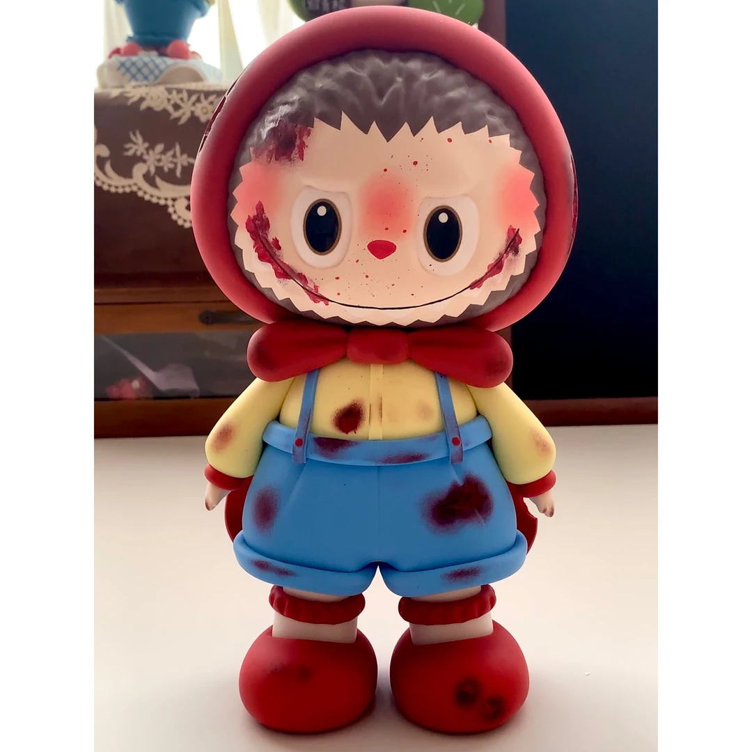 【kiki杂货铺】巨无霸小红帽超大手工粘土摆件