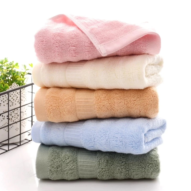 竹纤维素色毛巾抑菌成人