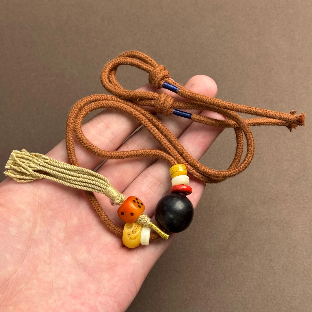 辰砂（处理）大圣18号 9562朱砂吊坠链