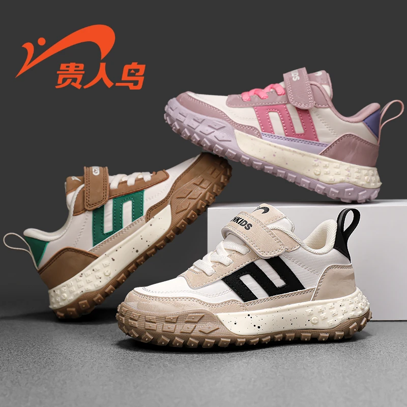 【奥莱专属】贵人鸟童鞋2024春网面休闲鞋男童透气运动鞋GRN2F019A