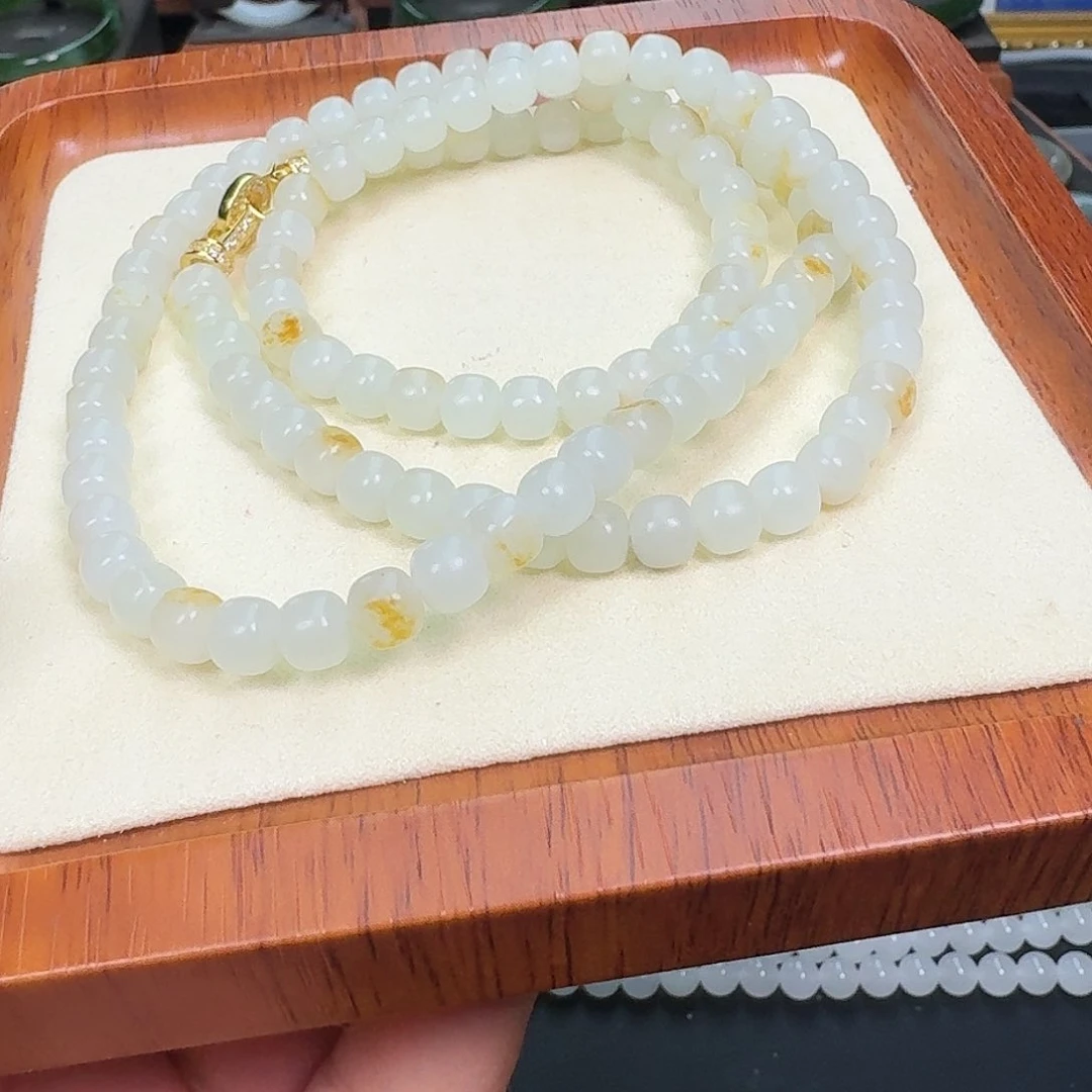 和田玉手链未镶嵌A***l