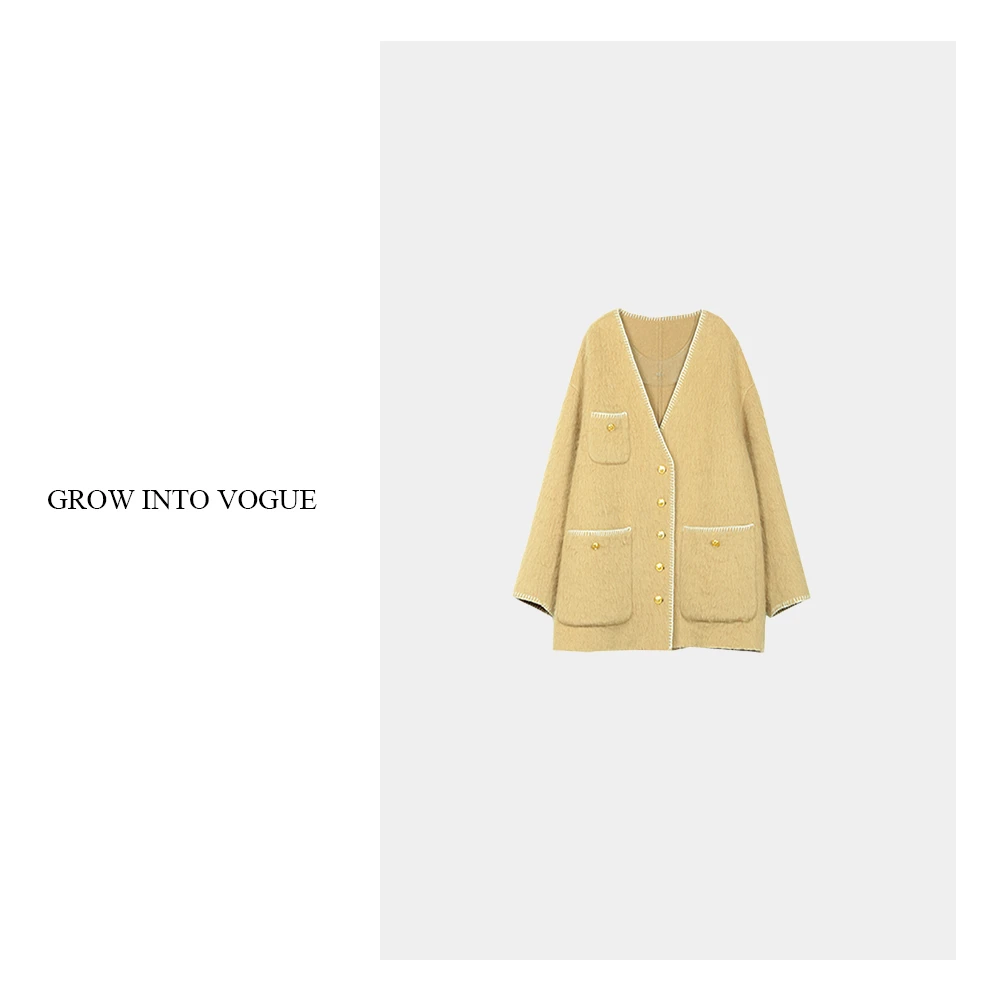 【小余】双面呢大衣（中长款）C238086550