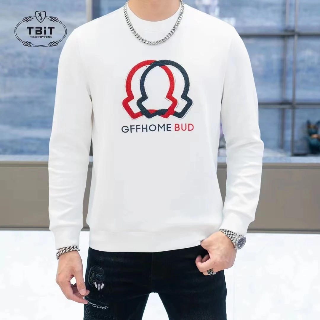 欣怡欧货.新款男士潮流百搭个性图案休闲长袖卫衣时尚舒适