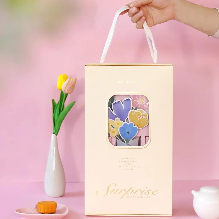 2024教师节中秋月饼包装盒礼盒空盒子高档流心定制8粒装6国潮高端