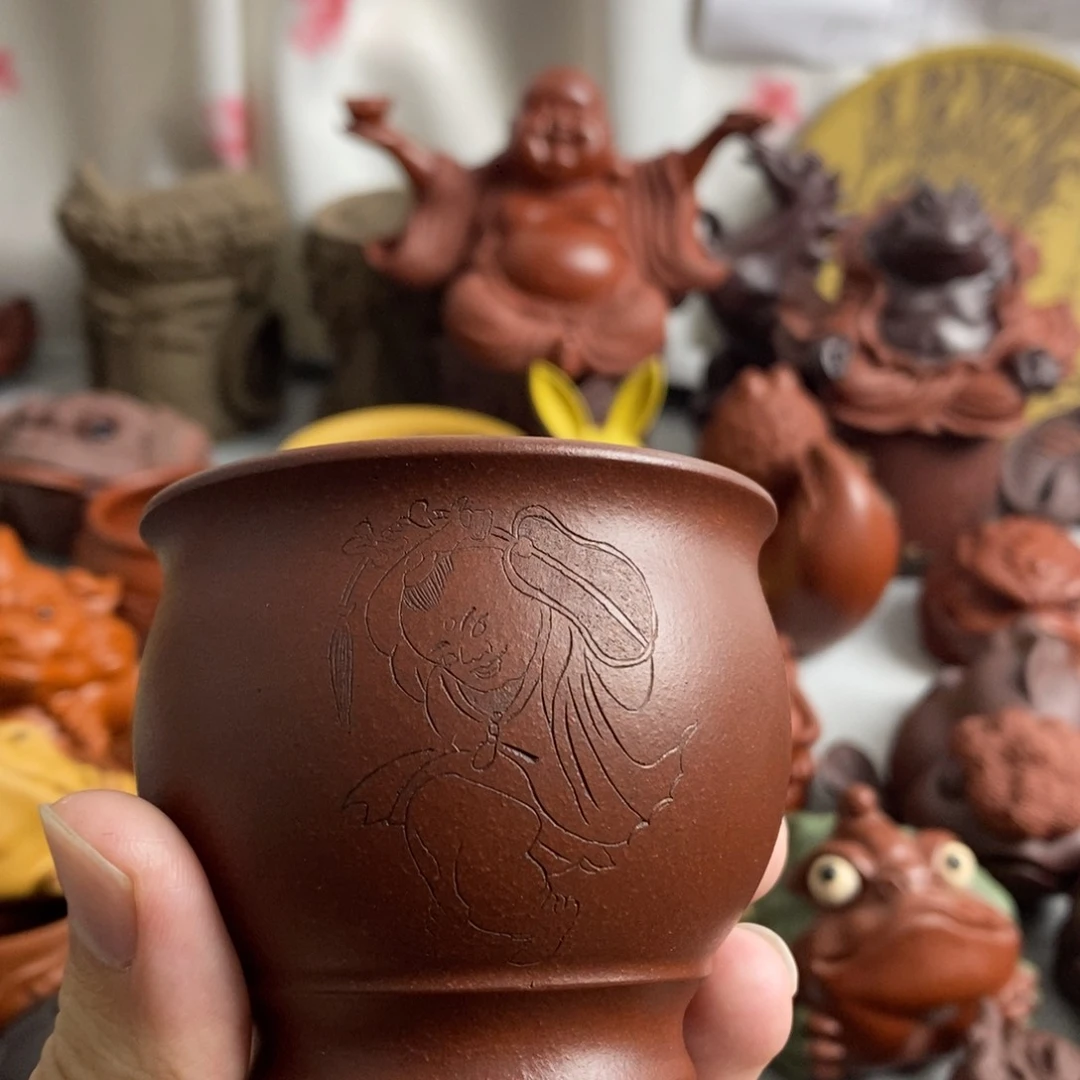 【闪购商品】紫砂茶宠微**好紫砂的一