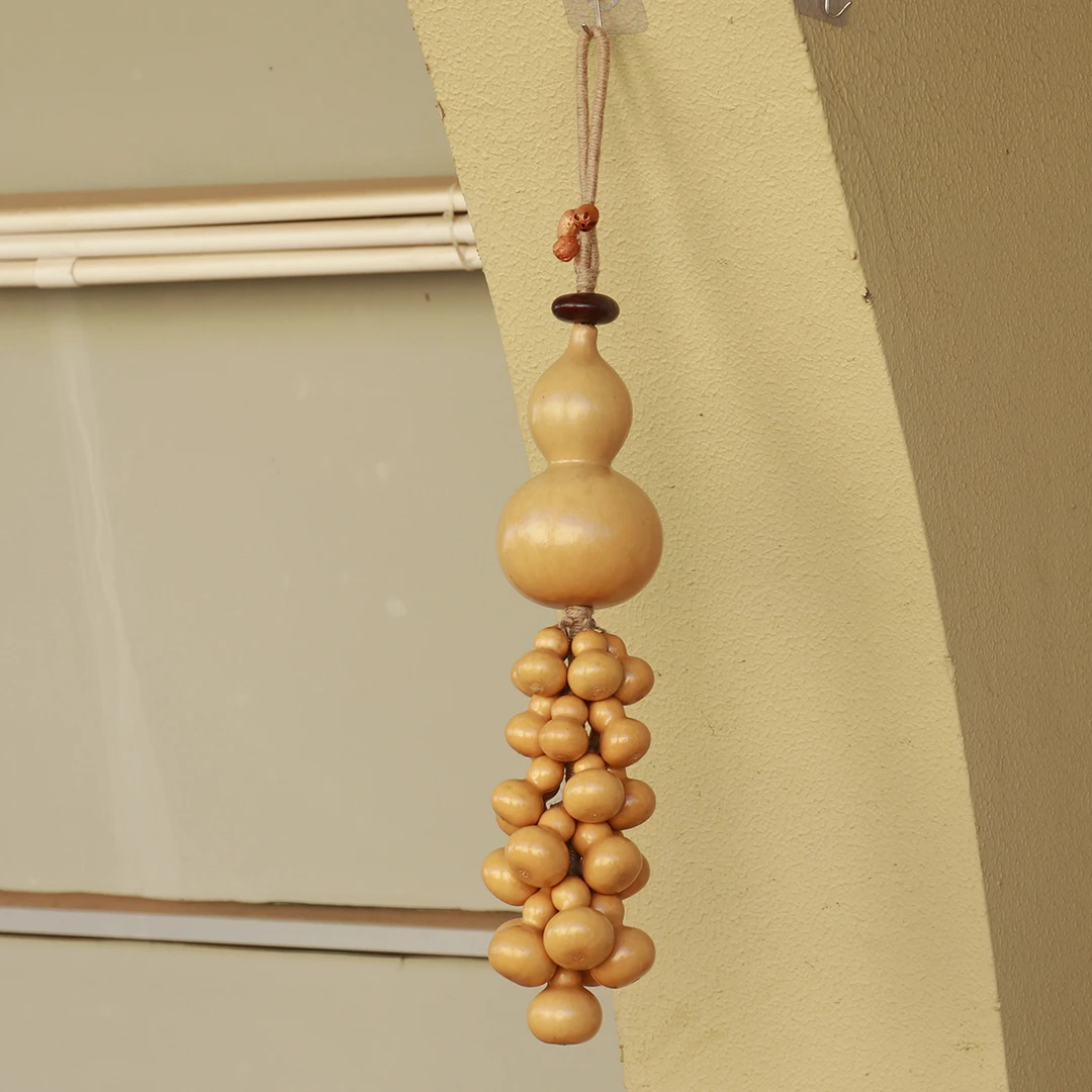 网红新款真葫芦原色挂件天然种植简约庭院客厅简约田园风平安挂饰