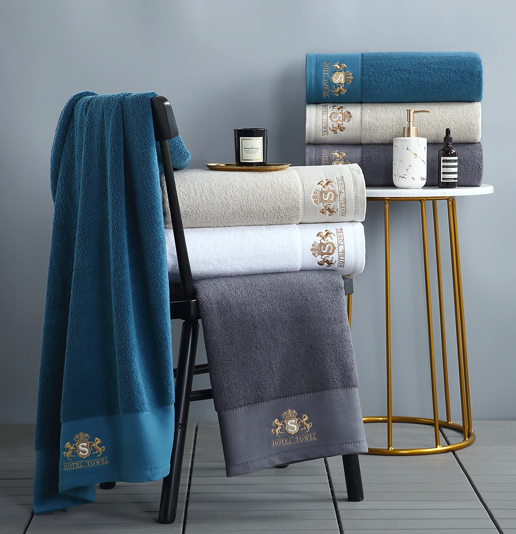 酒店毛巾浴巾纯棉吸水加厚礼品宾馆民宿美容院毛巾