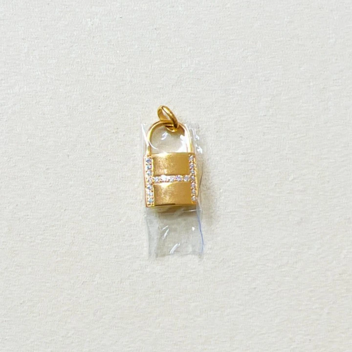 云珑珠宝甄选 足金999 H锁吊坠